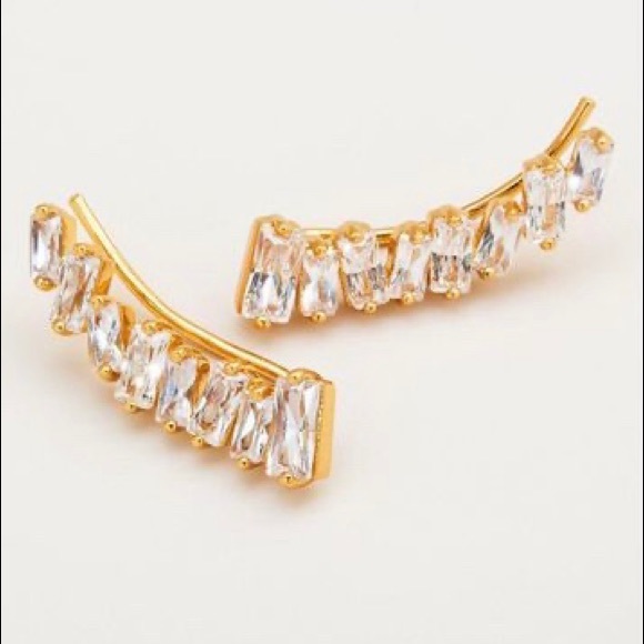 NWT Gorjana Amara Ear Climber Earrings - Picture 2 of 5